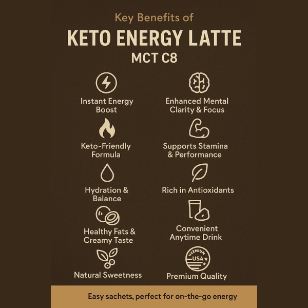 KETO ENERGY LATTE – Instant Clean Energy