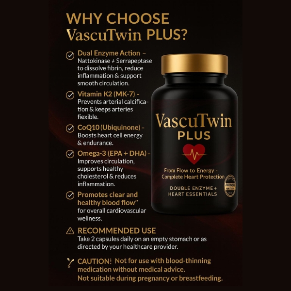 VascuTwin PLUS – Complete Heart Health