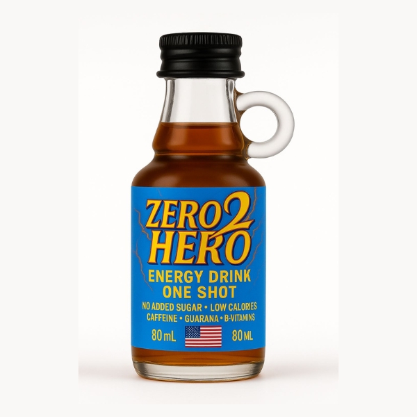 ZERO2HERO ONE SHOT – Energy Drink (80 ml)