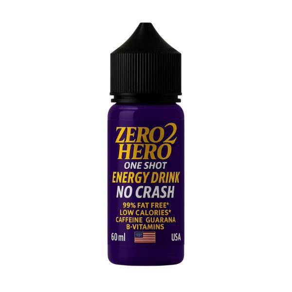 Zero2Hero One Shot Energy Drink – No Crash